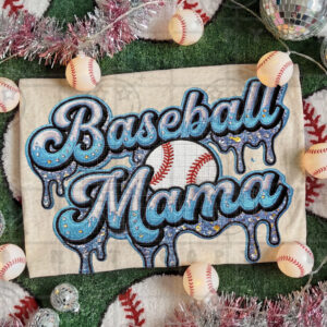 Baseball Mama (Blue)